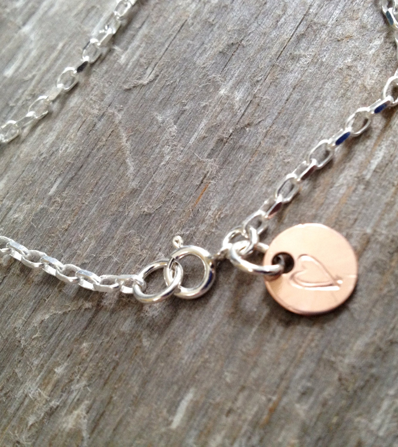 Charm Bracelet- 14K Rose Gold- Mothers Day Gift- Bridesmaid Gift- Personalized Jewelry- Sophisticated Rose Collection