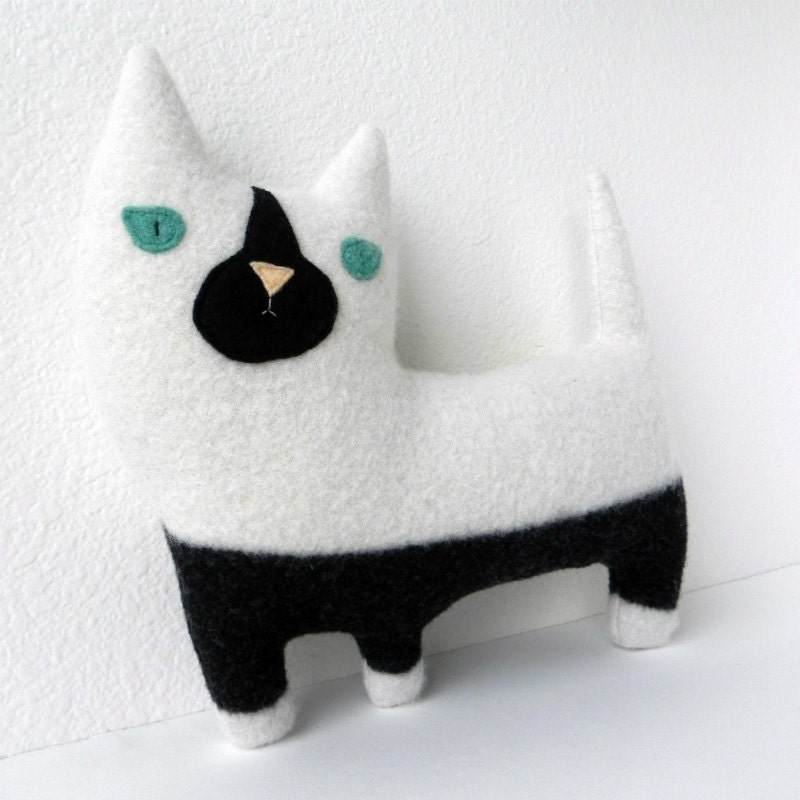 the AlleyCat: Plush Wool Pillow