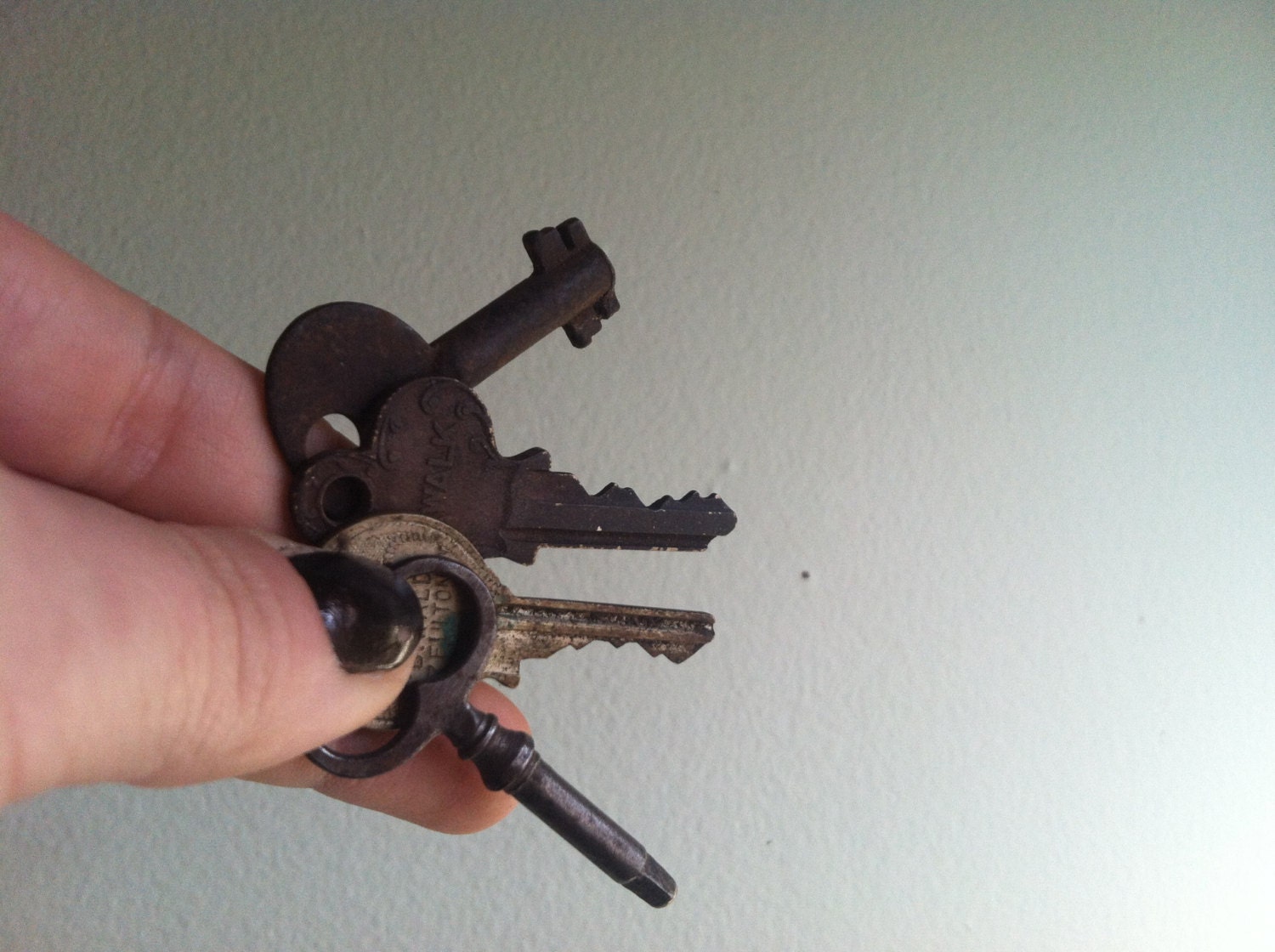 Vintage Keys - Set of 4