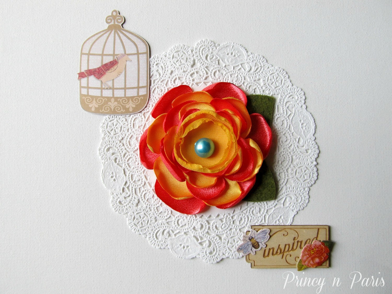 Mango, flower clip for all ages