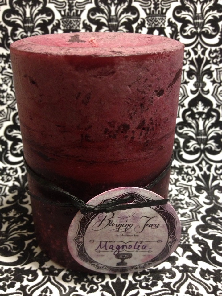 Magnolia - 3x4 Pillar Candle