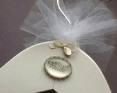 Hanger Monogram Upgrade - Hanger sold separately.