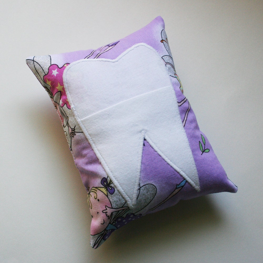 Tooth Fairy Pillow in Sparkly Fairy Party