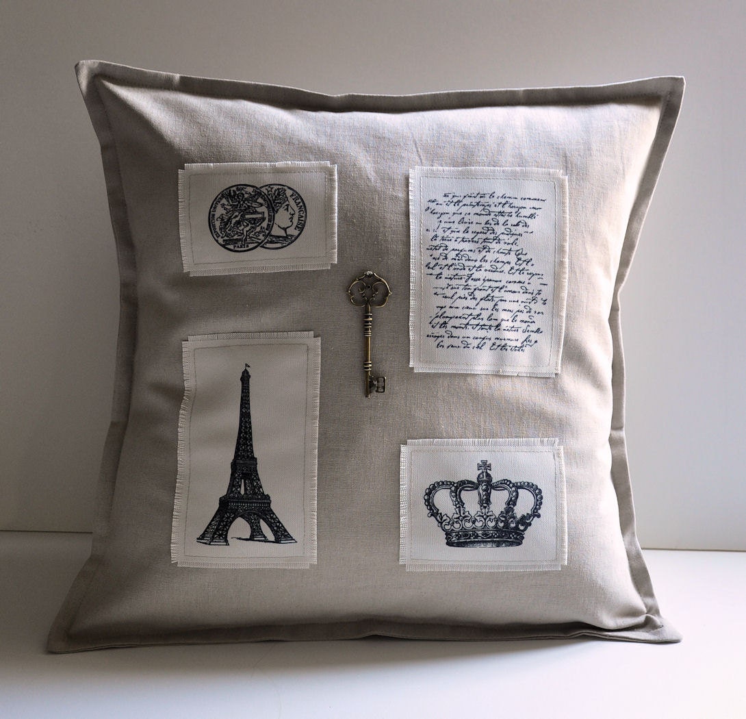 Effiel tower  pillow cover