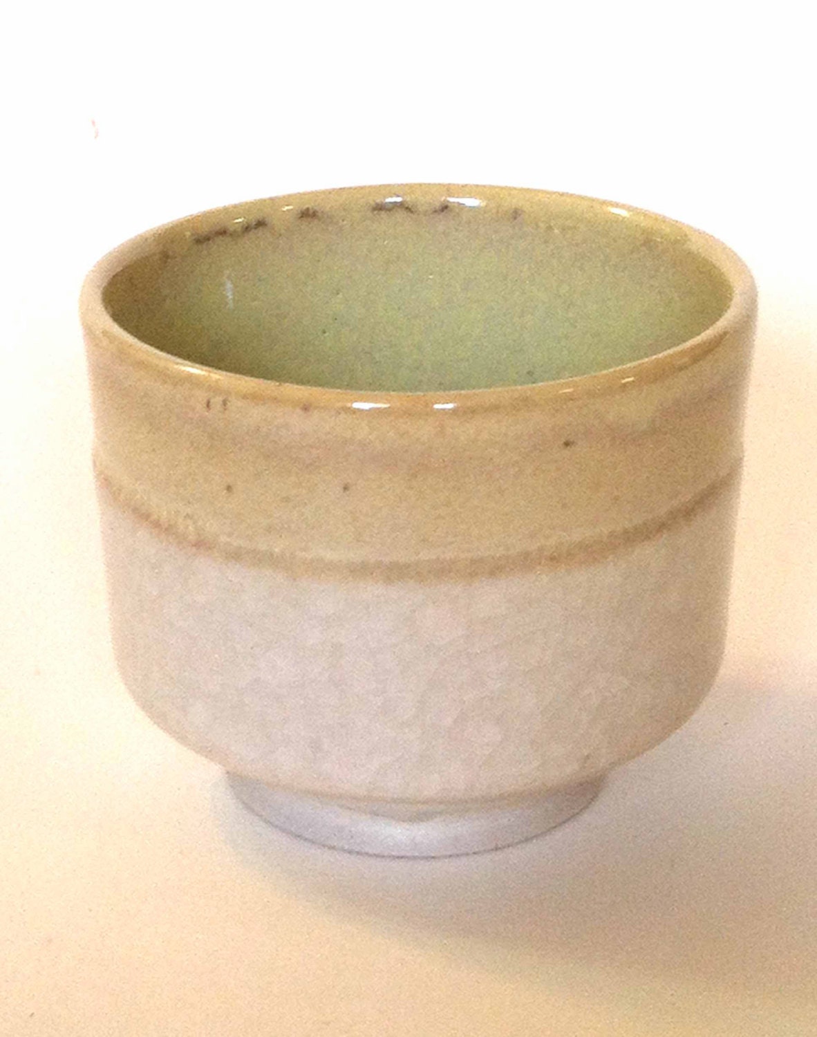Small Crackle and Blue Cup for Sake, Espresso, or Whiskey