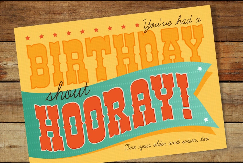 Hooray, You had a Birthday. Digital instant download. LDS Primary Birthday Song