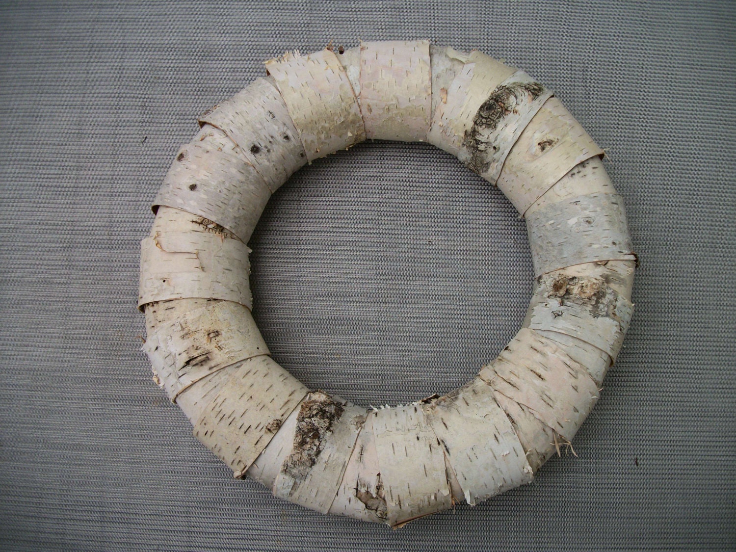 birch bark wreath by twigs4u on Etsy