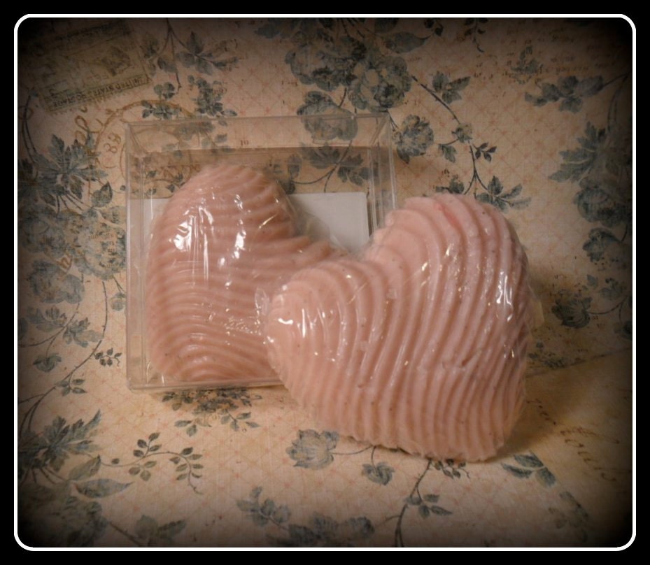 PROSPERITY- Handmade Soap- Natural- Scented- Heart shaped