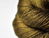 Dried brown algae OOAK - Silk/BabyCamel lace weight - LIMITED EDITION