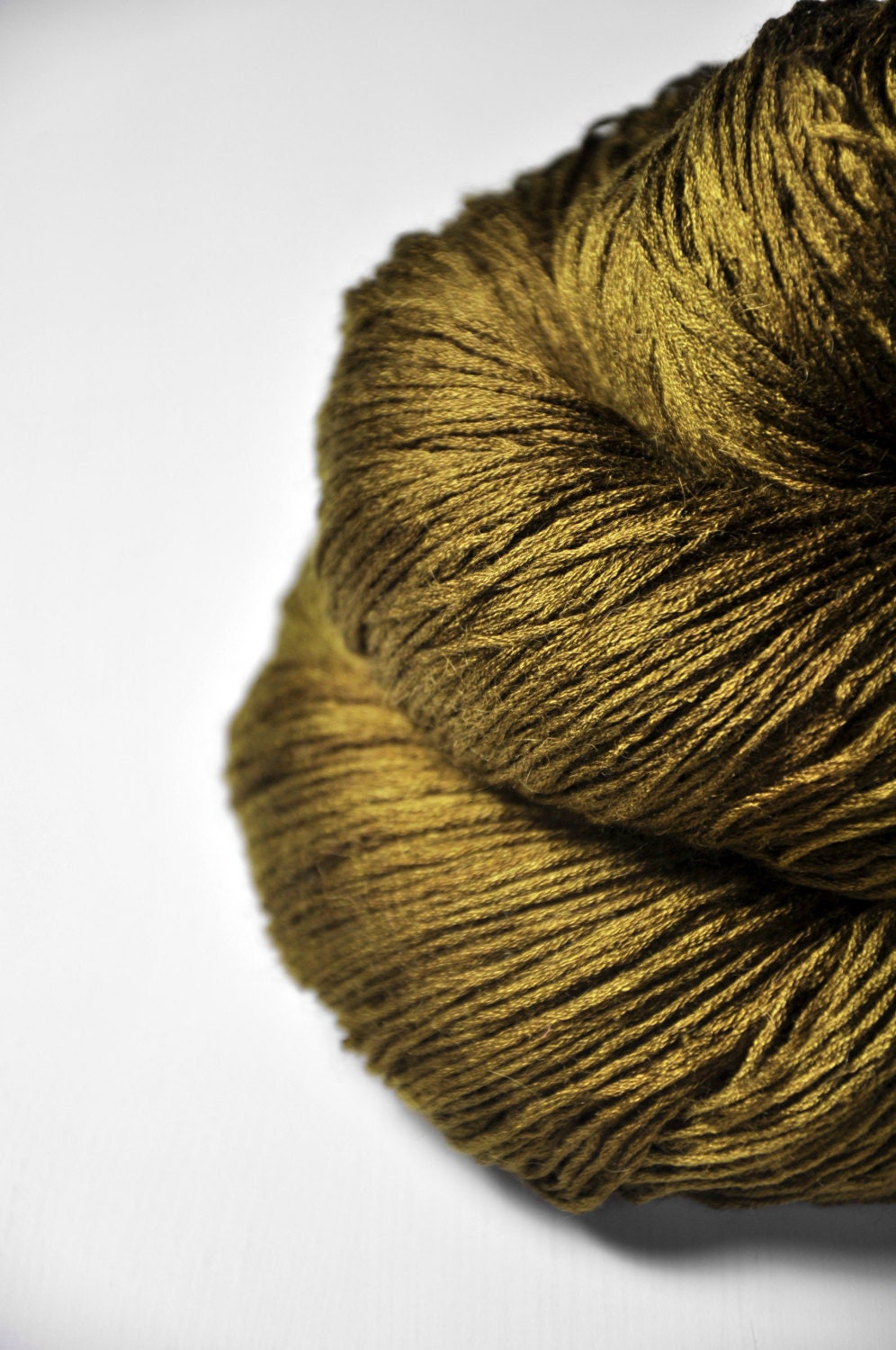 Dried brown algae OOAK - Silk/BabyCamel lace weight - LIMITED EDITION