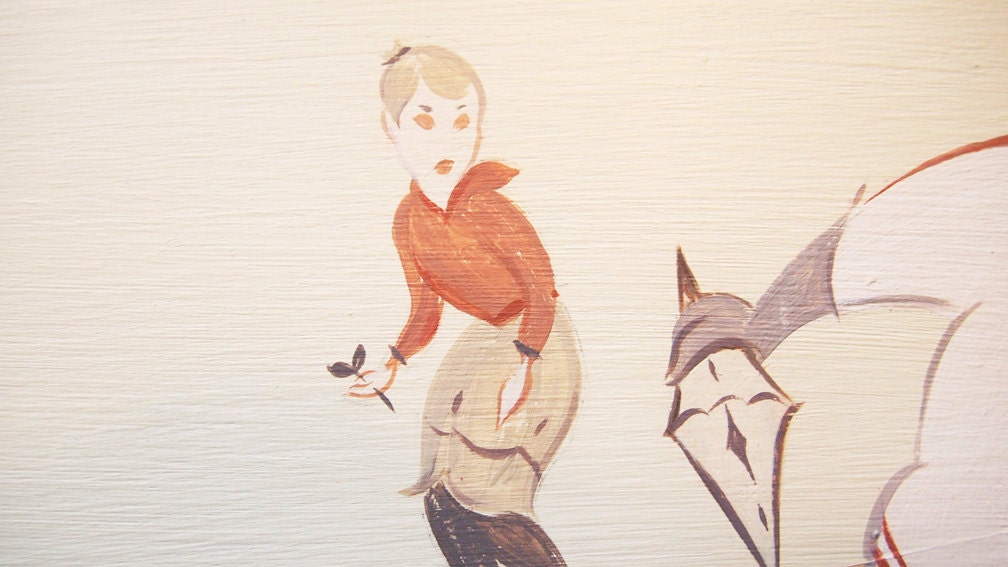 Orange Game - original painting