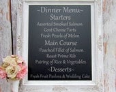 DECORATIVE FRAMED CHALKBOARD Wedding Decor Signs Magnetic Furniture -AnY CoLoR- French Provincial Country 31"x 27" Kitchen Memo Menu Board