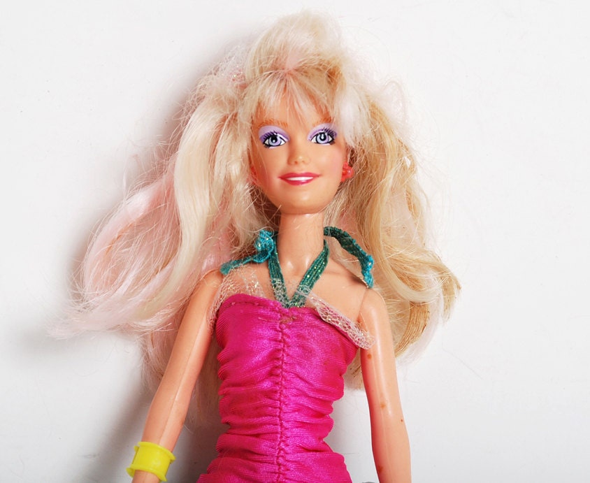 Vintage 80s Hasbro Rock N' Flash Jem & The Holograms Doll