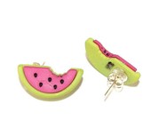 Sale 10% Off Watermelon Button Post earrings