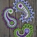 Paisley loop- crochet pattern
