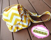 Camera Bag - Padded - Chevron - You CHOOSE Print - Made to Order