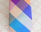 Colorful Plaid Silk Necktie