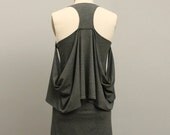 Draped Racerback tank