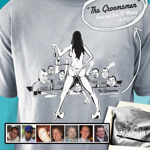 Custom Groomsmen T-Shirts