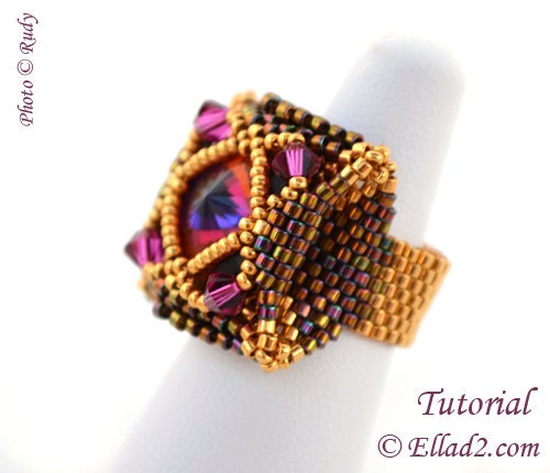 Tutorial Salinas Ring - Beading Tutorial PDF