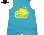 i'm your SUNSHINE - baby overall -summer romper