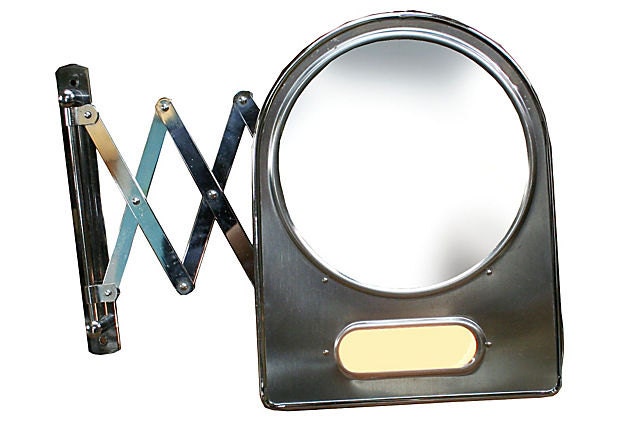 Vintage Magnify Mirror / Shaving