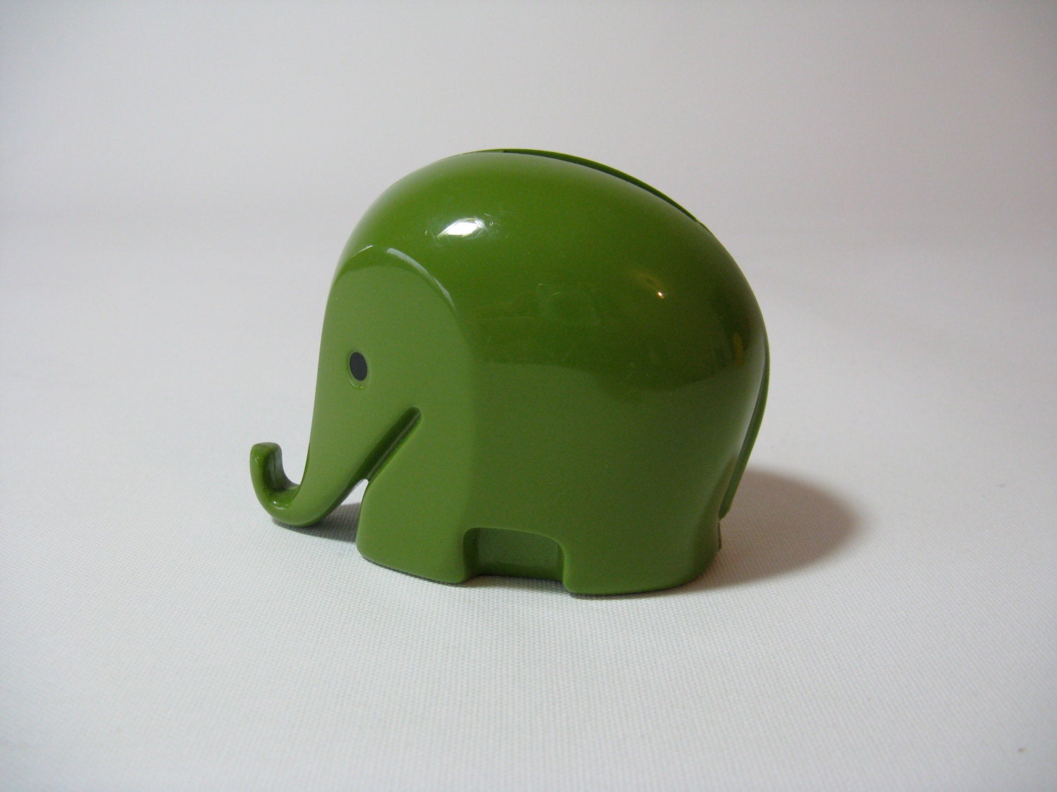 One LUIGI COLANI Colorful Elephant 1960s Green Money Bank