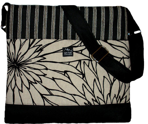 Ready To Ship Black White Beige Flocked Flowers Stripes Velvet Fabric Large Purse Hobo Toddler Tote Diaper Messenger Bag Cross Body