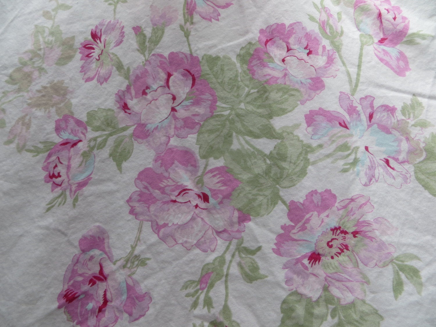 Rachel Ashwell-Floral Roses-Fabric-1 yard-Shabby Chic-GORGEOUS
