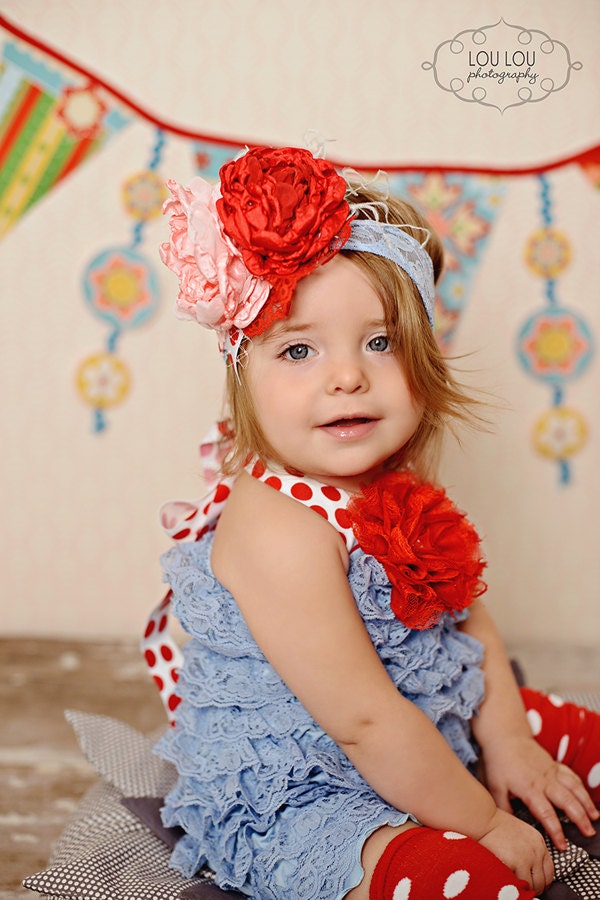 Cherry Berry Pie Headband by Ruby Blue inc.