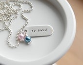 So Loved Personalized Mothers Family Necklace