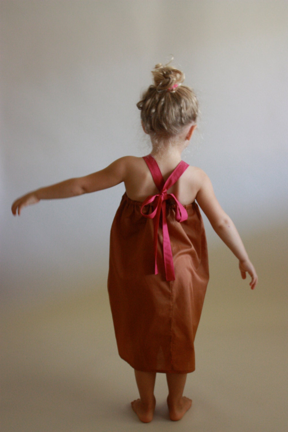 big bow dress / pdf pattern sz 12m to 5T / instant download