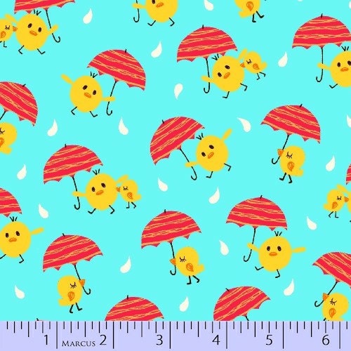 A Fun Day In The Jungle Chicks by Marcus Fabrics