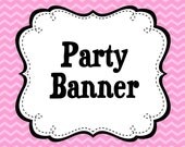 Matching Printable Party Banner Il_170x135