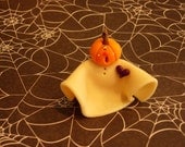 Polymer Clay Pumpkin Ghost - Figurine