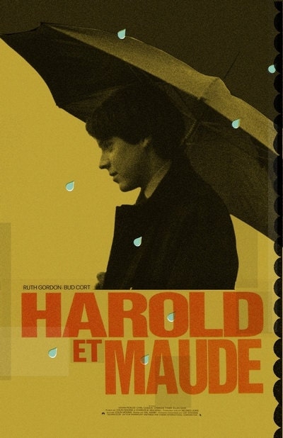 Harold & Maude 24x36 inch poster