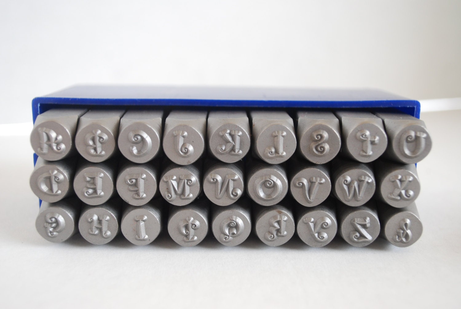 6 mm Curlz Exclusive Font-Metal Alphabet Set for Metal Stamping