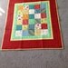 Patchwork baby quilt