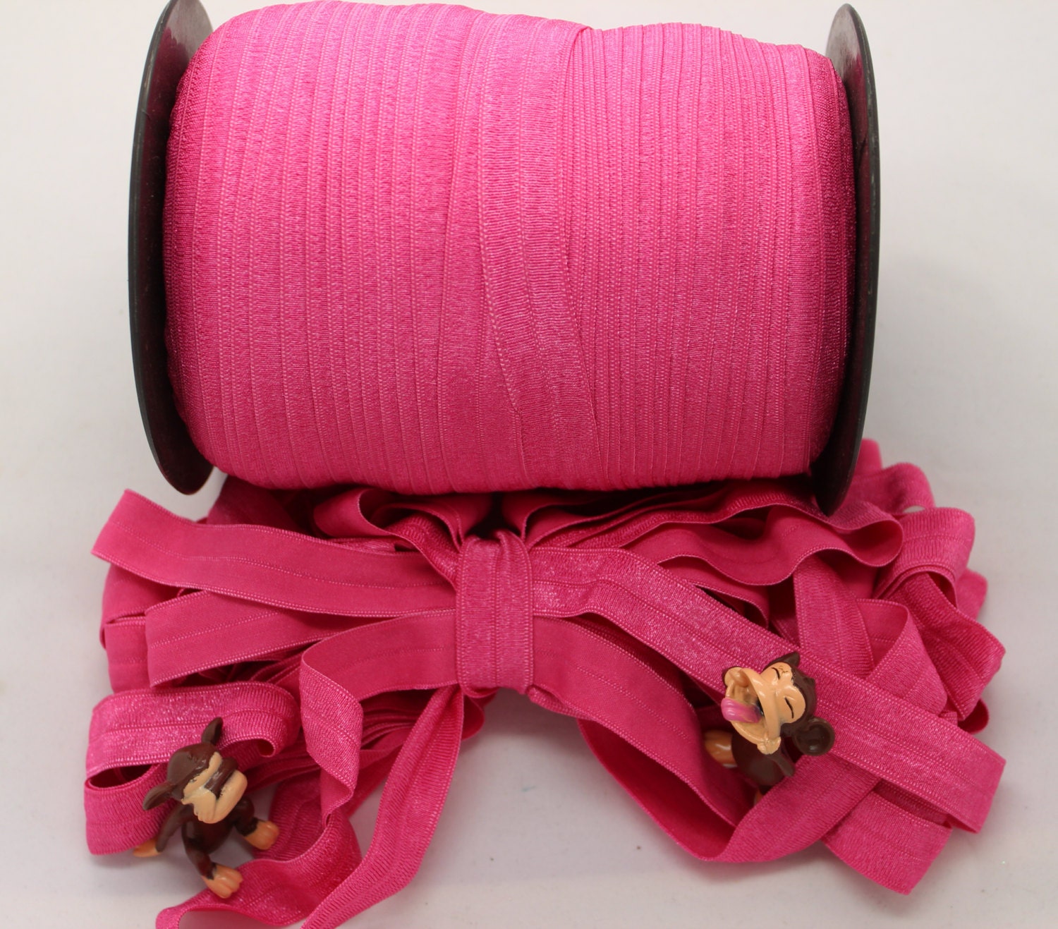 10 yards 5/8 inch (38) Shock foldover elastic trim FOE twist diapers bella ties hair emi