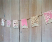 burlap fabric garland sweet pinks on jute twine Il_170x135