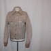 Fantastic 1970s  Mens Handmade leather Reversible jacket MUST SEE RARE Unisex Free Shipping