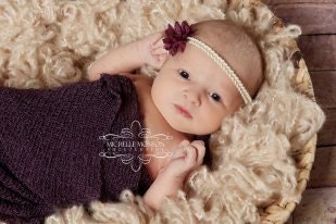 CUSTOM COLOR you choose X-LARGE basket filler fluff photography prop for newborn portraits