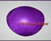 Purple Leather Eye Patch Mardi Gras Pirate Halloween Party Cosplay Comic Con DragonCon Wonder Con Costume Eye Wear CONCAVE Shape