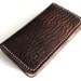 NEW Aged leather wallet with a silicone case for iphone 5 or 4/4S