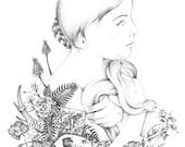 Studio Sale The Child - Original Illustration