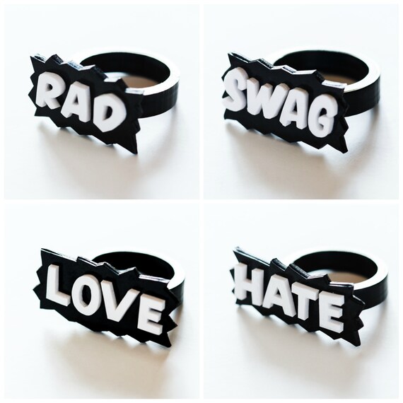 CUSTOM one finger ring