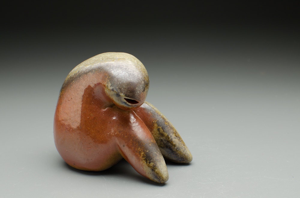 Sitting - a one of a kind handmade sculpture