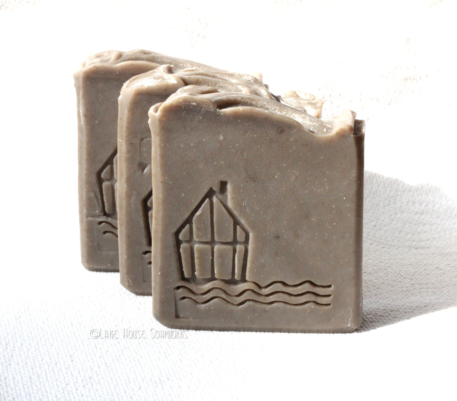 Dead Sea Mud Cold Process Soap with Cocoa Butter, Jojoba Oil, and Avocado Oil