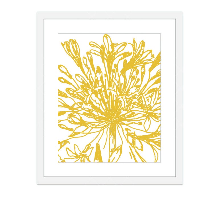 Botanical Flower Digital Print Vintage Inspired by AldariArt