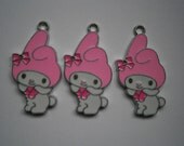 3 My Melody Charms